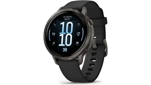 Garmin Venu 4 45 mm smartwatch, grå/svart, bild 3