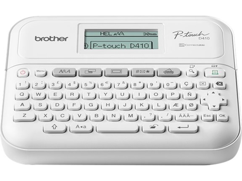 Märkmaskin Brother P-touch PT-D410, USB, 3,5-18 mm, bild 3