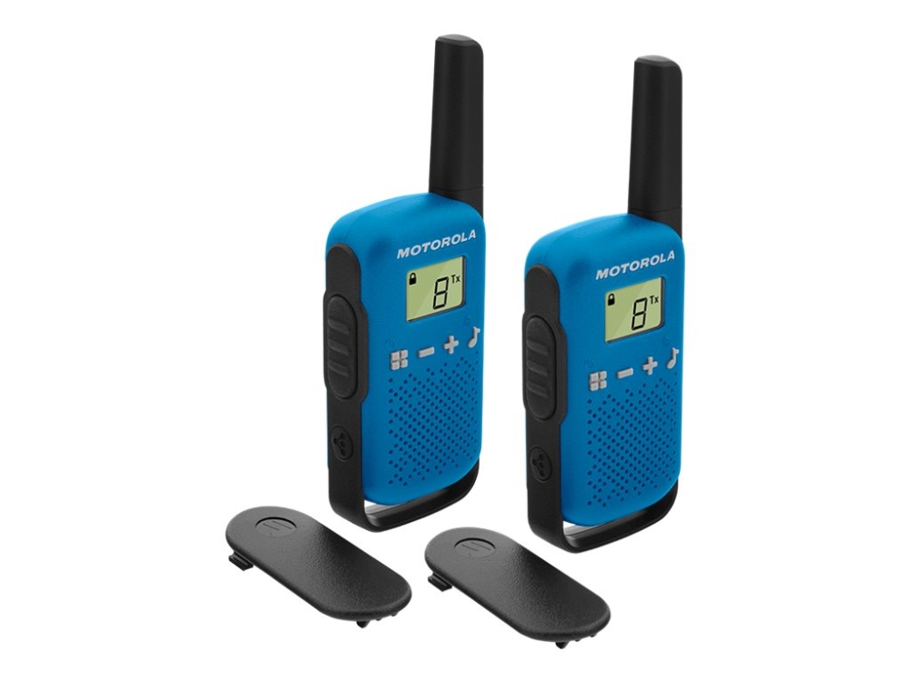 Motorola Talkabout T42 Walkie Talkie, blå