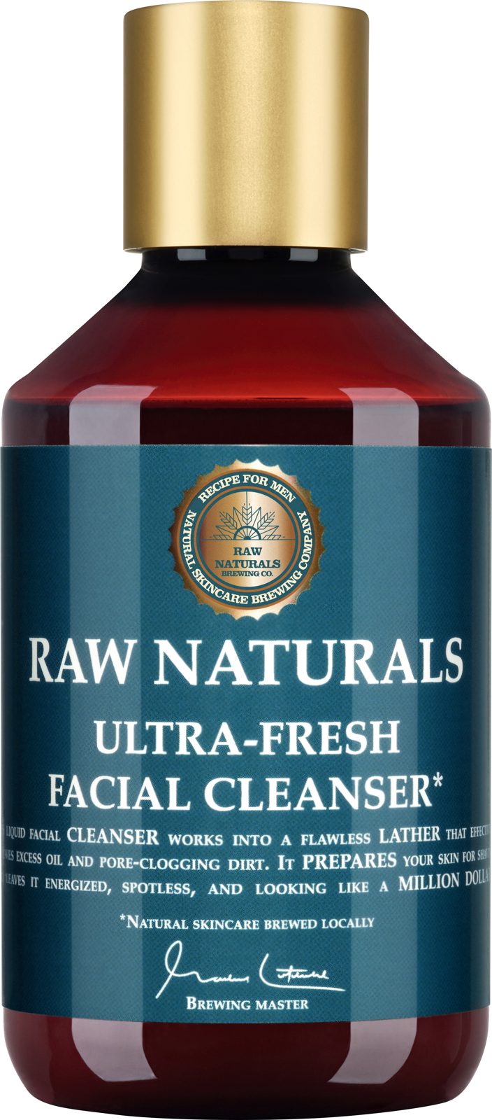 Raw Naturals by Recipe for Men Glacier Water Face Cleansing Fluid 250 ml