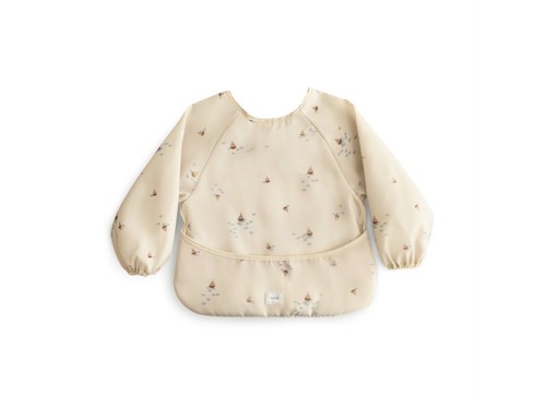 Mushie - Long Sleeve Bib - Boats - One-size-fits-all for children aged 6 to 24 months, bild 2