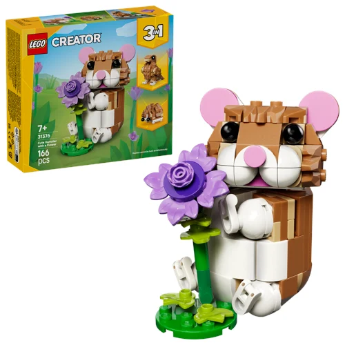 LEGO Creator Söt hamster med blomma 31376