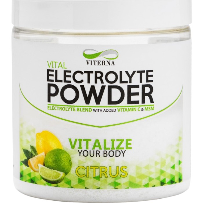 Viterna Electrolyte Powder Citrus 120 g