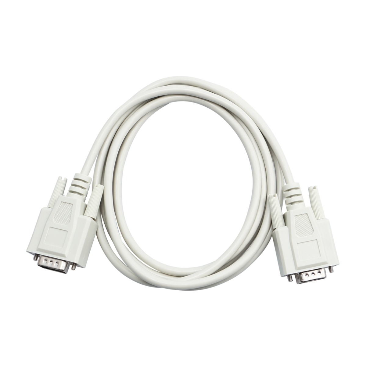 Eletra RS232 DB9 hane 5M kabel, grå