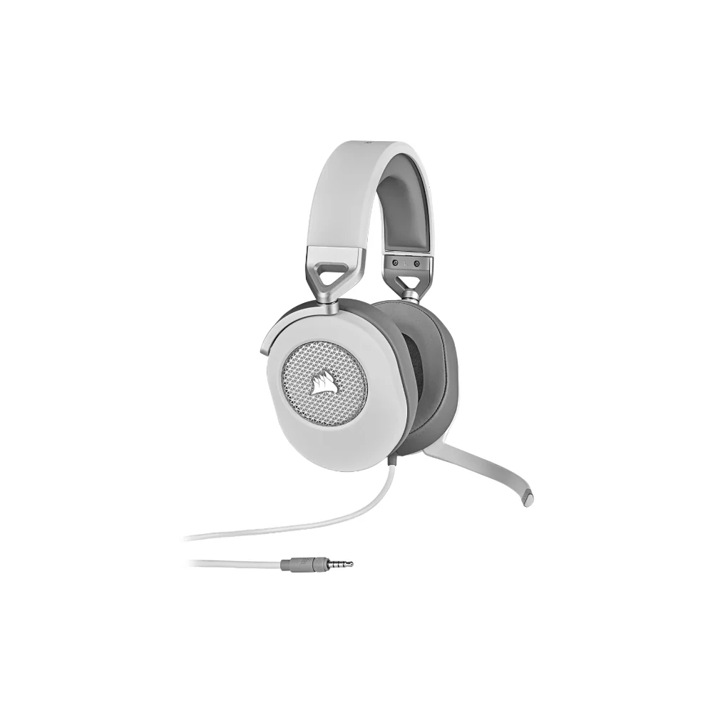 Corsair HS65 Surround gamingheadset (vitt)