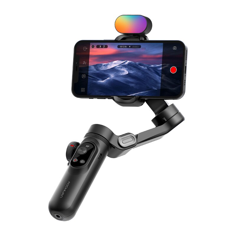 AOCHUAN X Pro Gimbal with RGB Lighting (Black), bild 3
