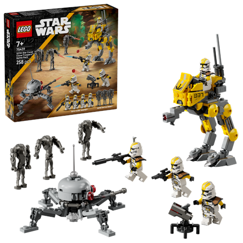LEGO Star Wars 327th Star Corps Clone Troopers Battle Pack 75431