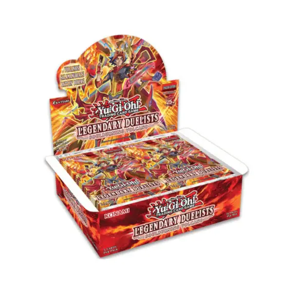Yu-Gi-Oh! Soulburning Volcano Booster Display