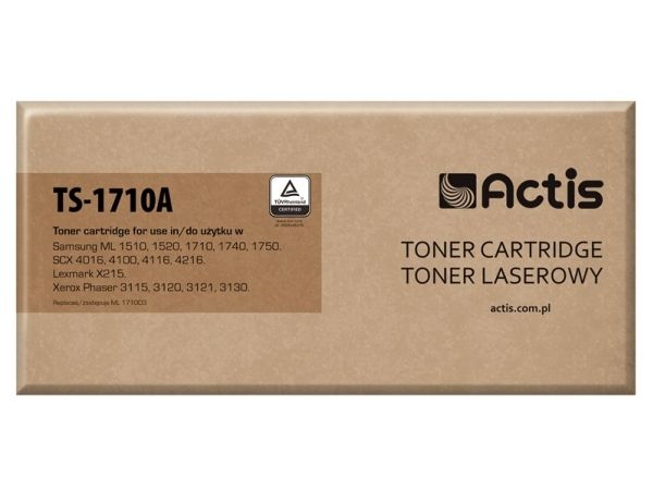 Actis TS-1710A, 3000 sidor, Svart, 1 styck