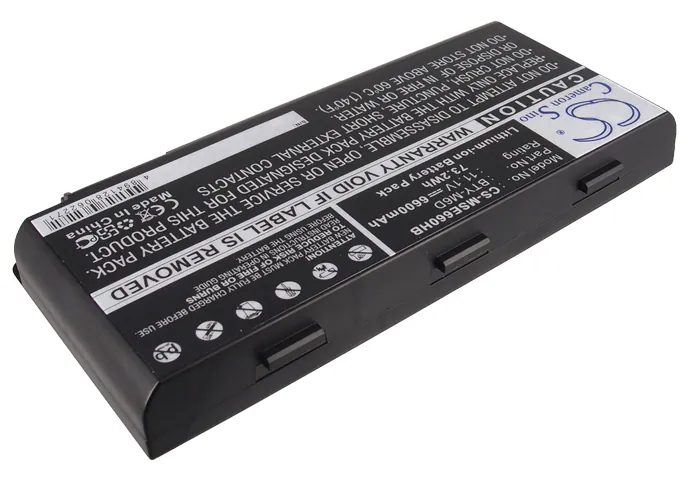 Batteri till Laptop, Bärbar dator för MSI GX780R, GX780R-i548LW7P, GX780R-024CS m.fl., bild 3