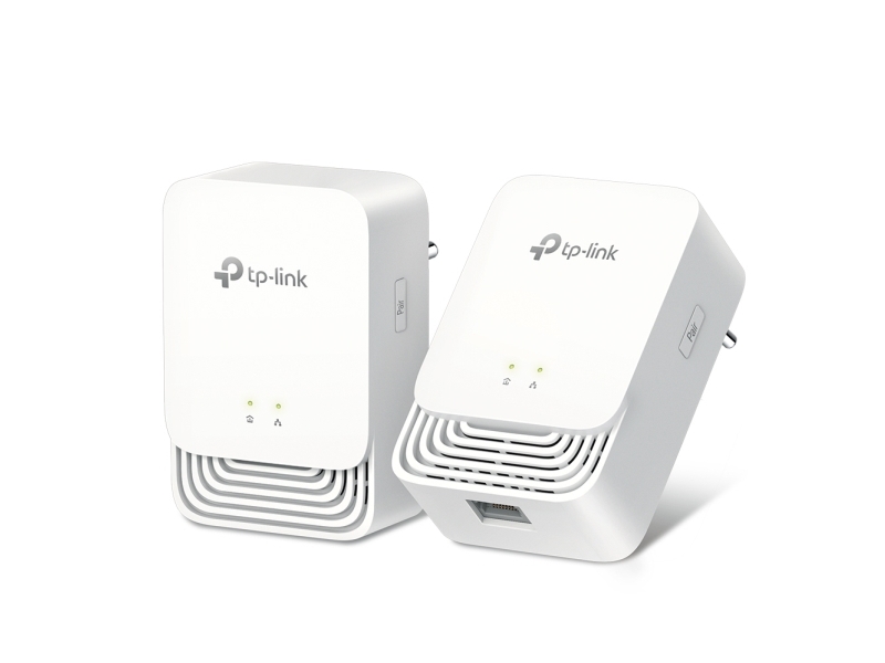 TP-Link PG1200 KIT, 607 Mbit/s, Gigabit Ethernet, 10,100,1000 Mbit/s, HomePlug AV2, 300 m, Vit