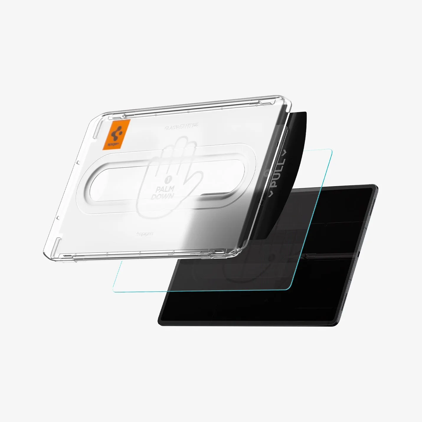 Spigen Glas.tR EZ Fit, Genomskinligt skärmskydd, 9H, Härdat glas, 1 styck