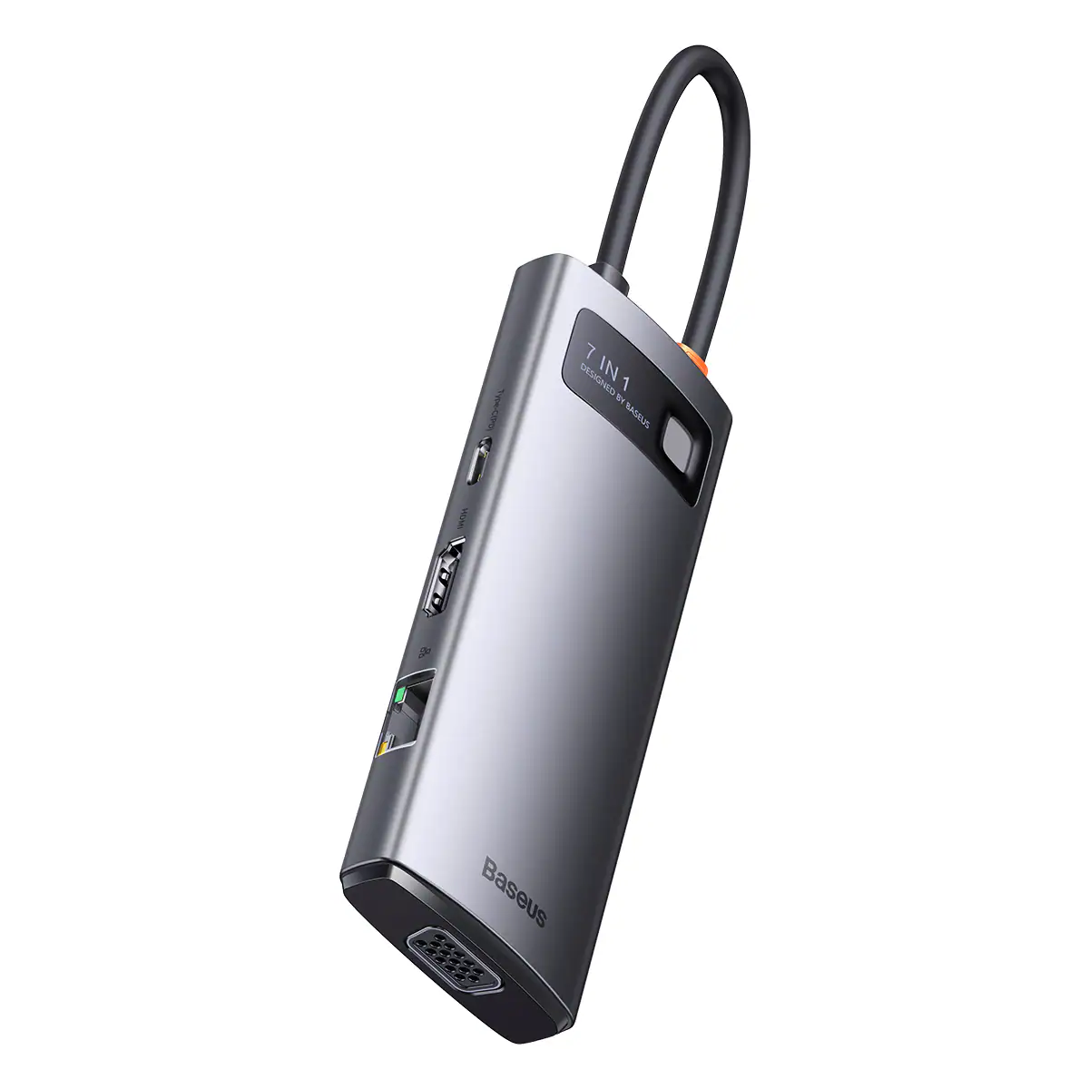 Baseus Metal Gleam docknings-/replikatorstation USB-C (WKWG040013), bild 2
