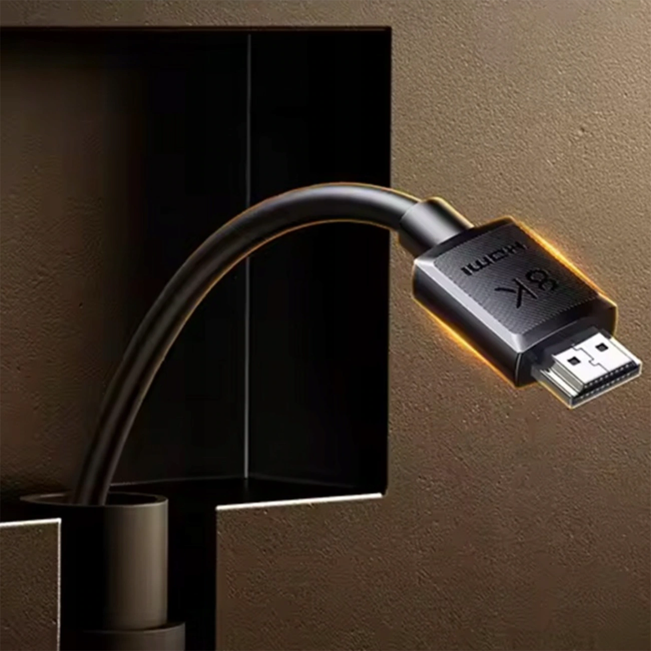 Ugreen HDMI-kabel 8K 60 Hz 1 m – svart, bild 3