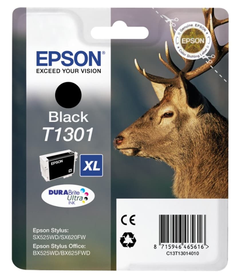 Epson, black T1301 bläck
