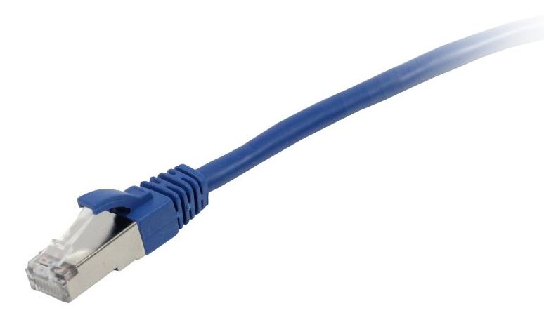 Patchkabel RJ45 1m blå CAT5e SFTPSFUTP Synergy 21