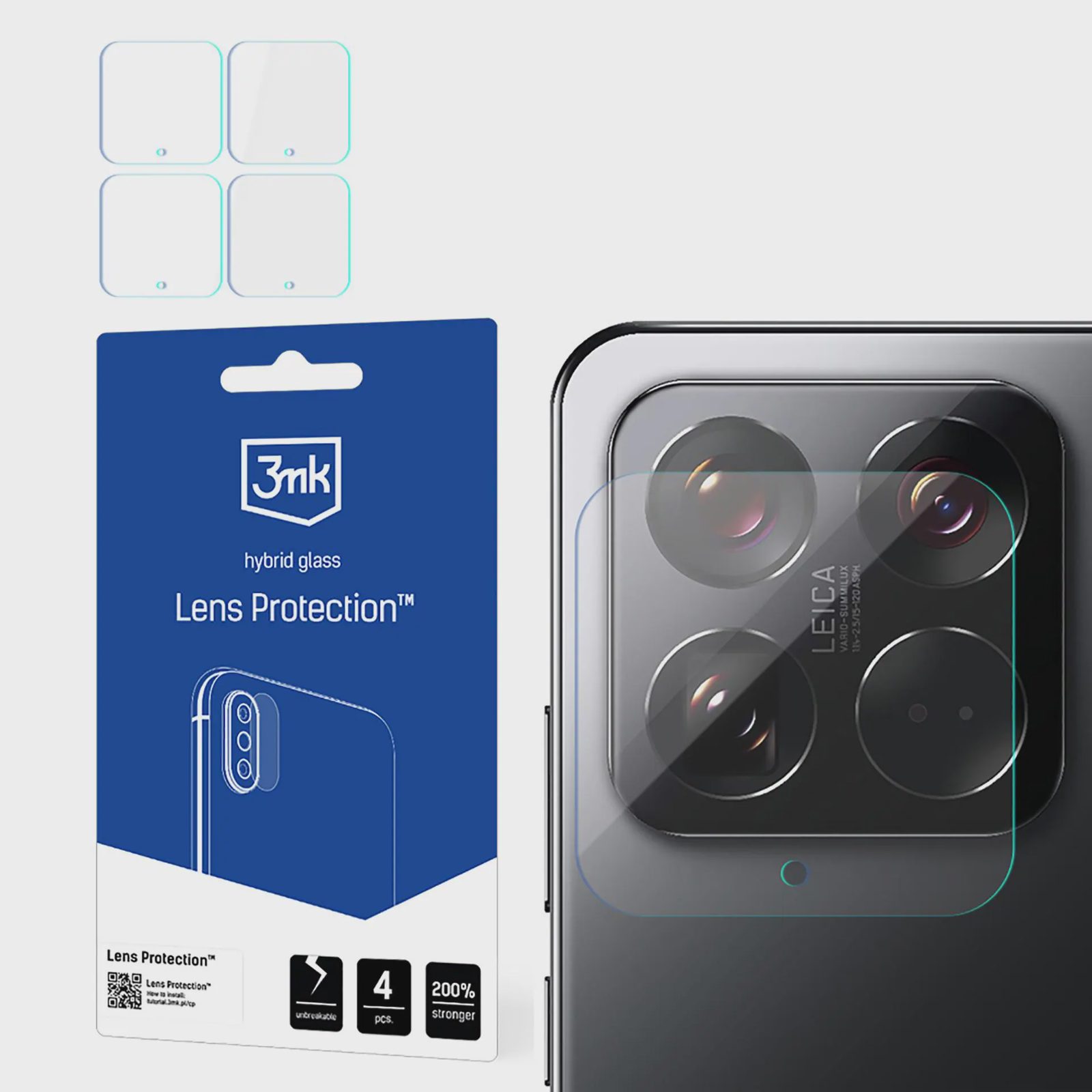 Kameralinsglas 3mk Lens Protection för Xiaomi 15