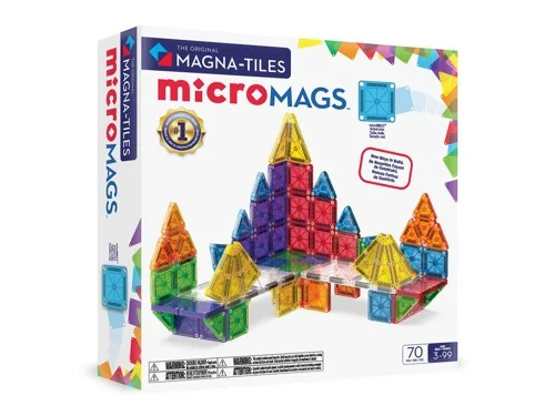 Magna-Tiles - MicroMags - 70 Delar, bild 2