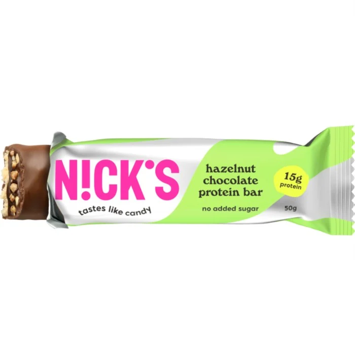 Nicks Protein Bar , Hazelnut chocolate , 1 st