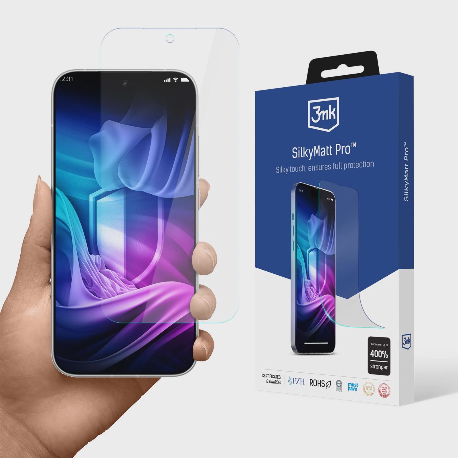 3mk Silky Matt Pro matt skyddsfilm för Xiaomi Poco X8 Pro Max