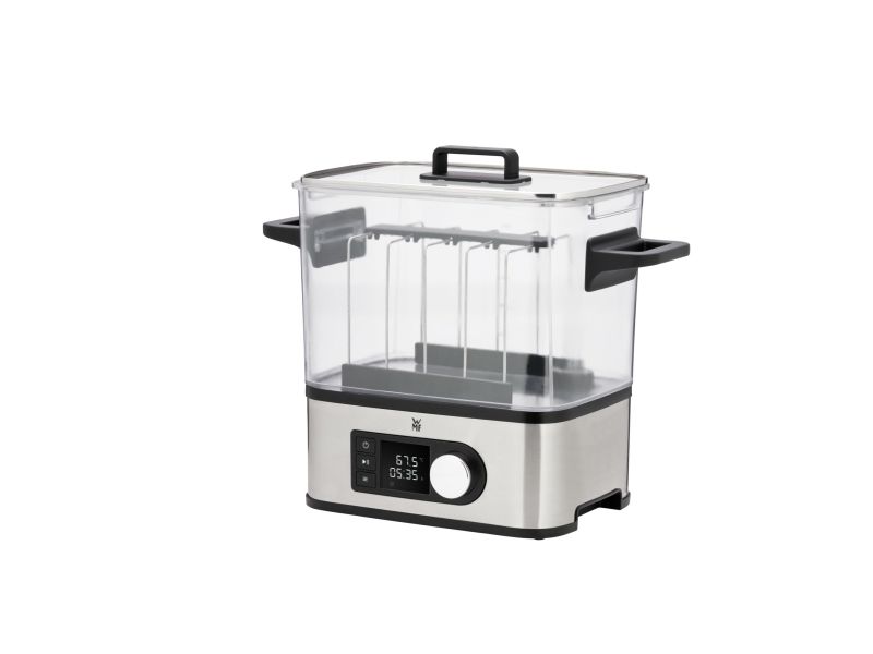 WMF Lono 04.1536.0011, Sous vide water oven, Rostfritt stål, Knapp, LCD, 35 ° C, 90 ° C