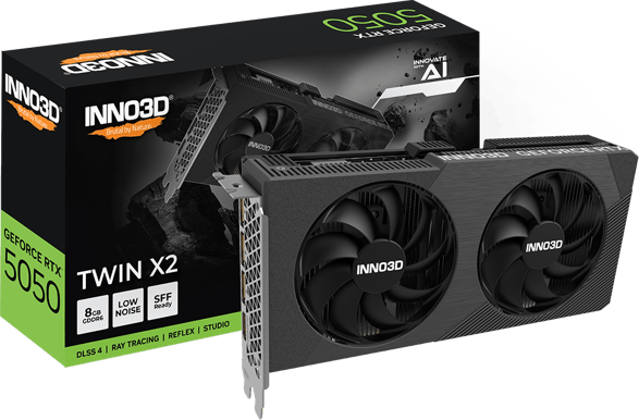 Inno3D GeForce RTX 5050 8GB TWIN X2