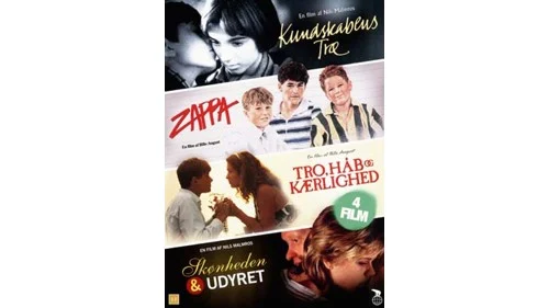 Danske Ungdimsklassikere - (4DVD BOKS) Indeholder, Zappa, Kundskabens træ, Skønheden og udyret samt tro, håb og kærlighed., bild 3