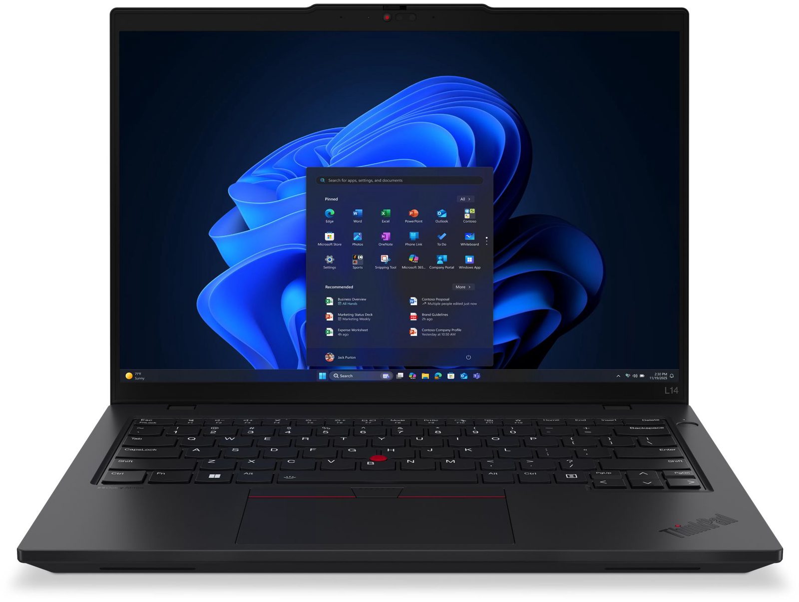 Lenovo ThinkPad L14 Gen 6 (R5) 14" bärbar dator, bild 3