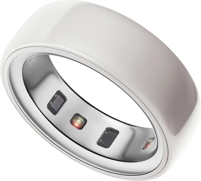 Oura Ring 4 Ceramic smart ring storlek 10 (Cloud)