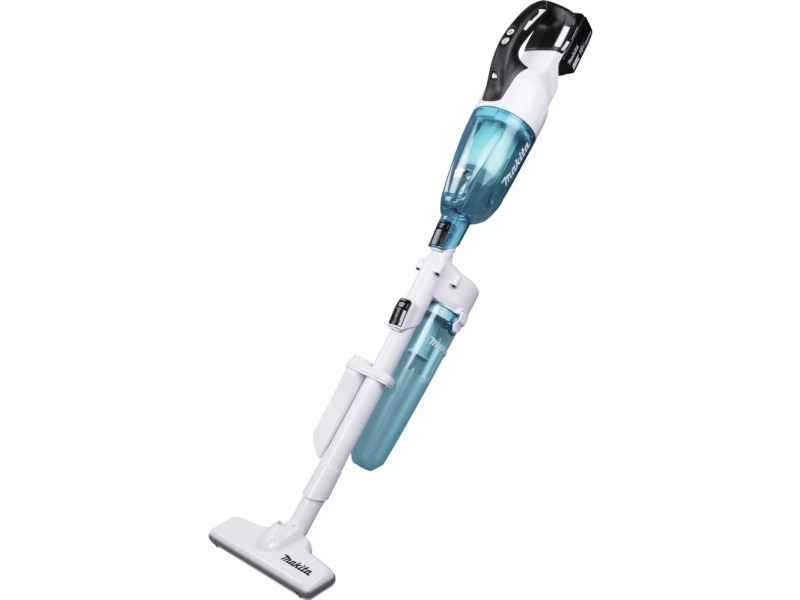 Dammsugare, Makita, LXT, vit, kolfri, cyklonfilter