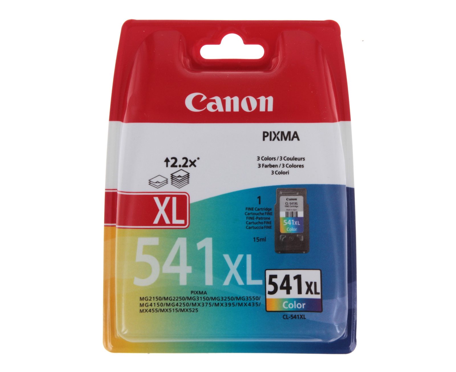 Canon CL-541 XL, 3-färg, 400 sidor, bild 3