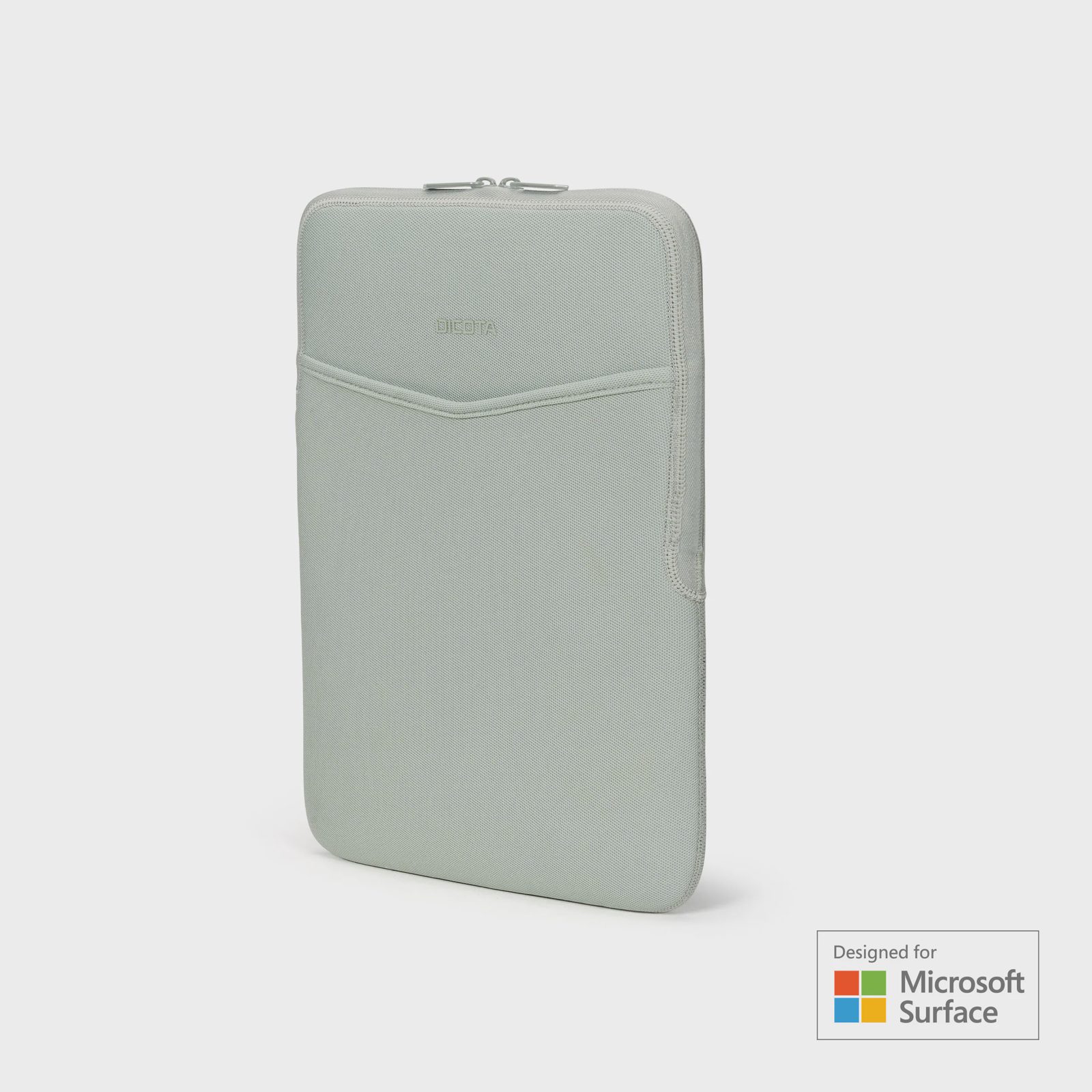 Dicota Sleeve Eco SLIM S för Microsoft Surface silver sage