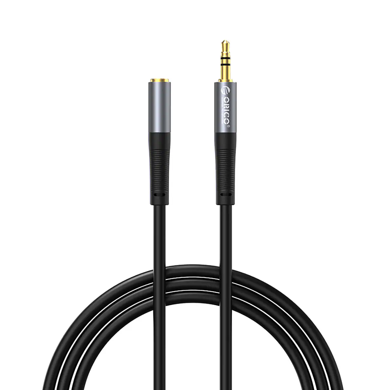 Orico AXF-30 ljudkabel, 3,5 mm mini-jack (hane till hona), 3 m – svart