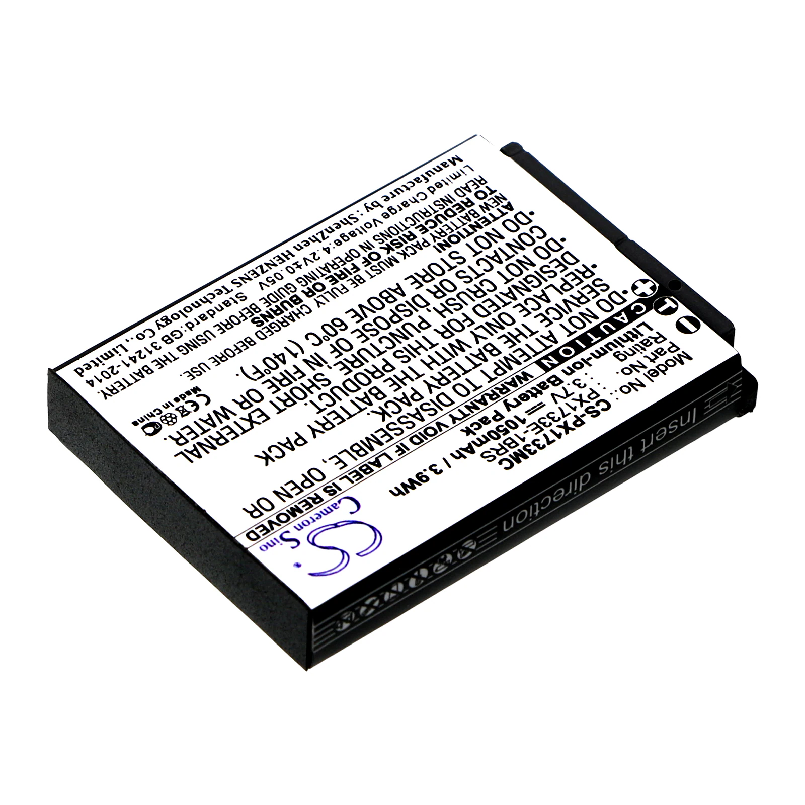 Batteri till Kamera för Toshiba Camileo S30, Camileo S30 HD, PA3893U-1CAM