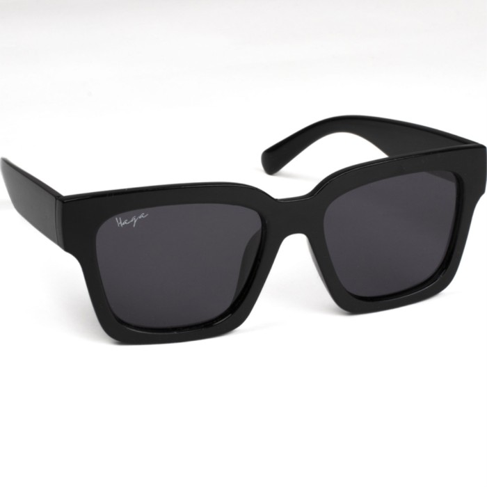 Haga Eyewear Brussel Polarized Black - Grey lens