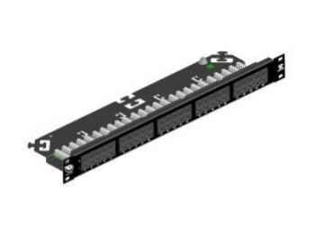 Brand-Rex C5CPNLU504PK2M, RJ-45, Cat3, U/UTP (UTP), 26/22, Sort, Stål