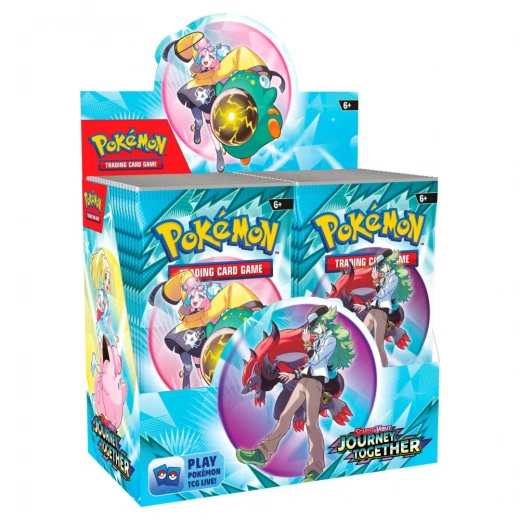 Pokemon Scarlet & Violet 9: Journey Together - Booster Box Display
