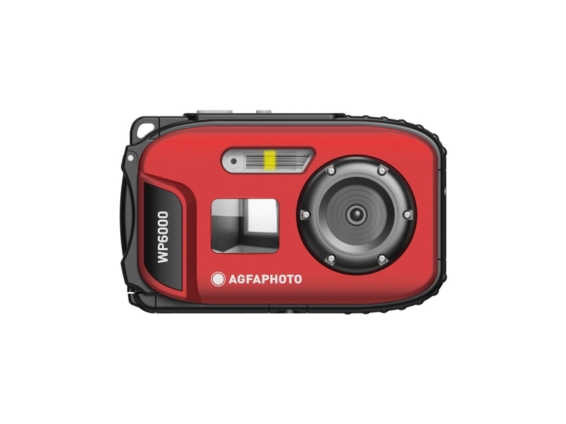 AgfaPhoto Realishot WP6000 vattentät kompaktkamera Röd