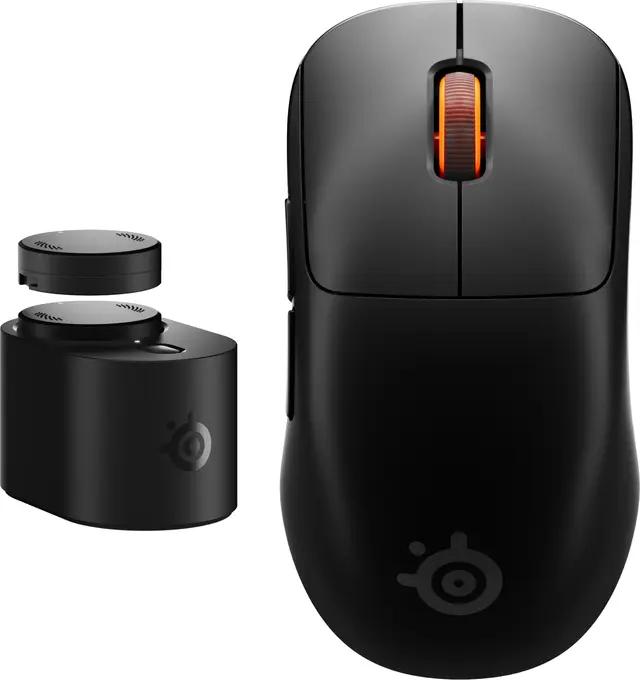 SteelSeries Sensei Pro Mini trådlös gamingmus, svart