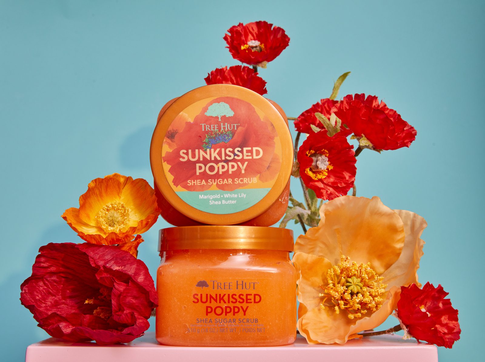 Tree Hut Shea Sugar Scrub Sunkissed Poppy 510 g, bild 5