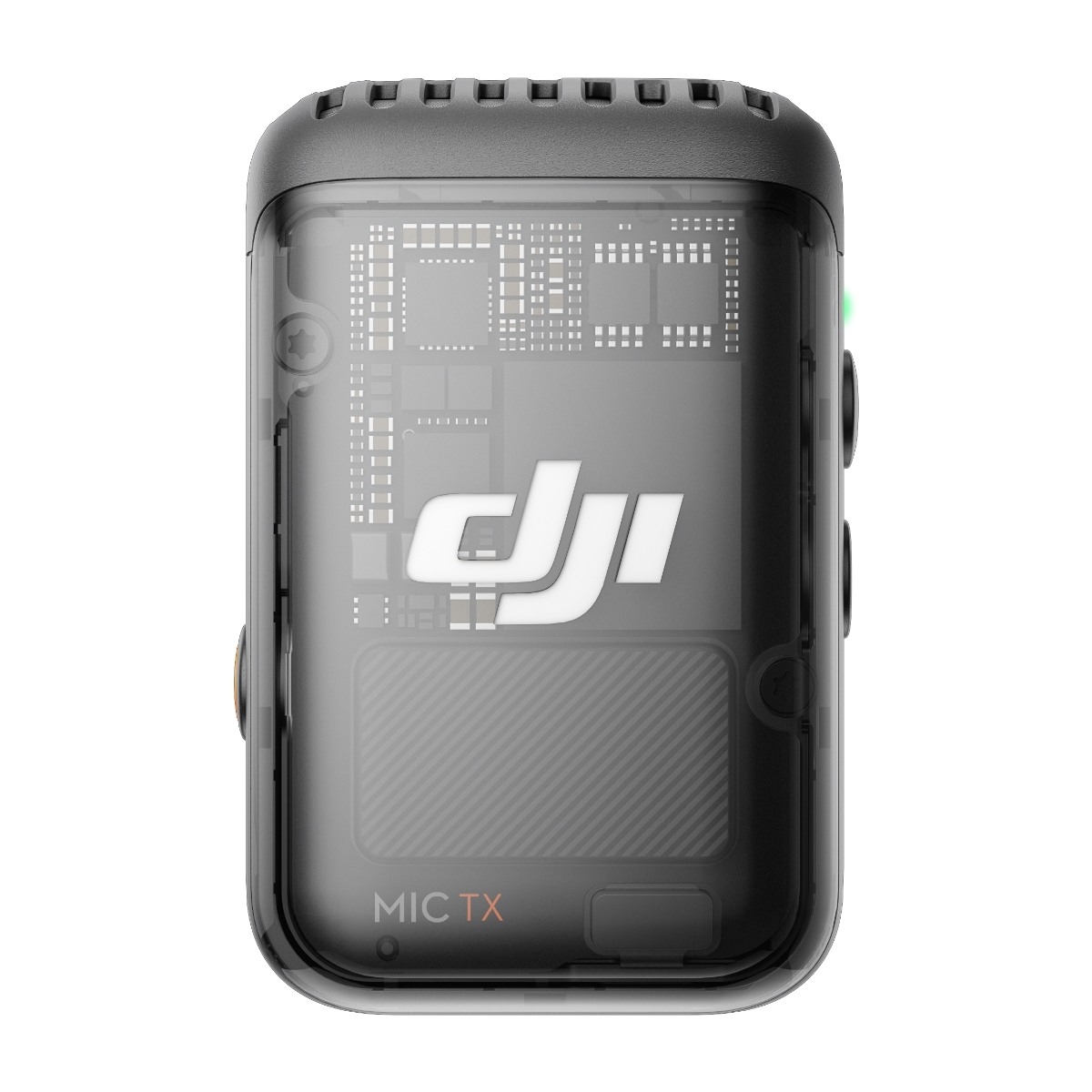 DJI Mic 2 trådlös mikrofon (1 Tx), Shadow black