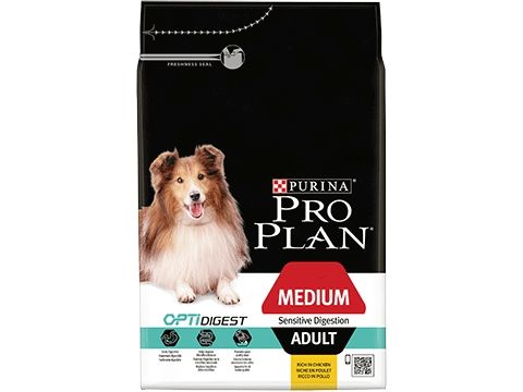 Purina Pro Plan Hund Medium Adult Sensitive Digestion OptiDigest 14 kg, bild 2