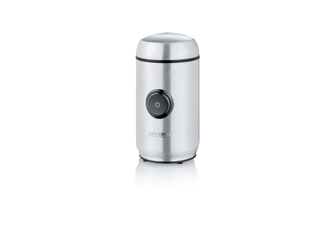 SEVERIN KM 3879 - Krydd/kaffemalare - 150 W - borstat stål/svart