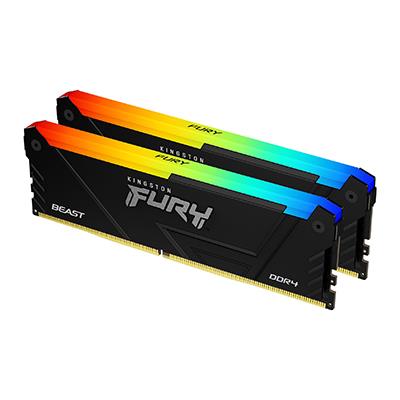 Kingston Fury 32GB (2x16GB) DDR4 3200MHz CL 16 Beast RGB