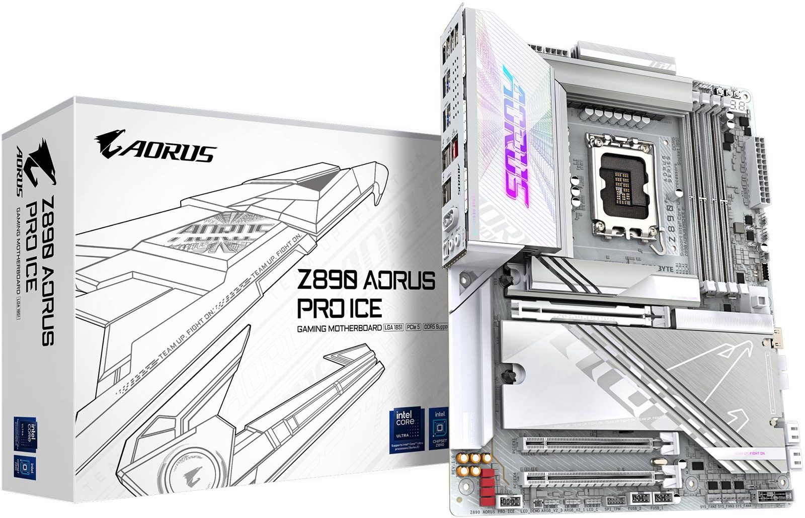 Gigabyte Z890 Aorus Pro Ice, bild 4