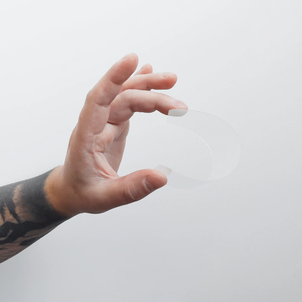 Wozinsky Heltäckande Flexi Nano-folieglas härdat glas med ram iPhone 14 Max / 13 Pro Max transparent, bild 2
