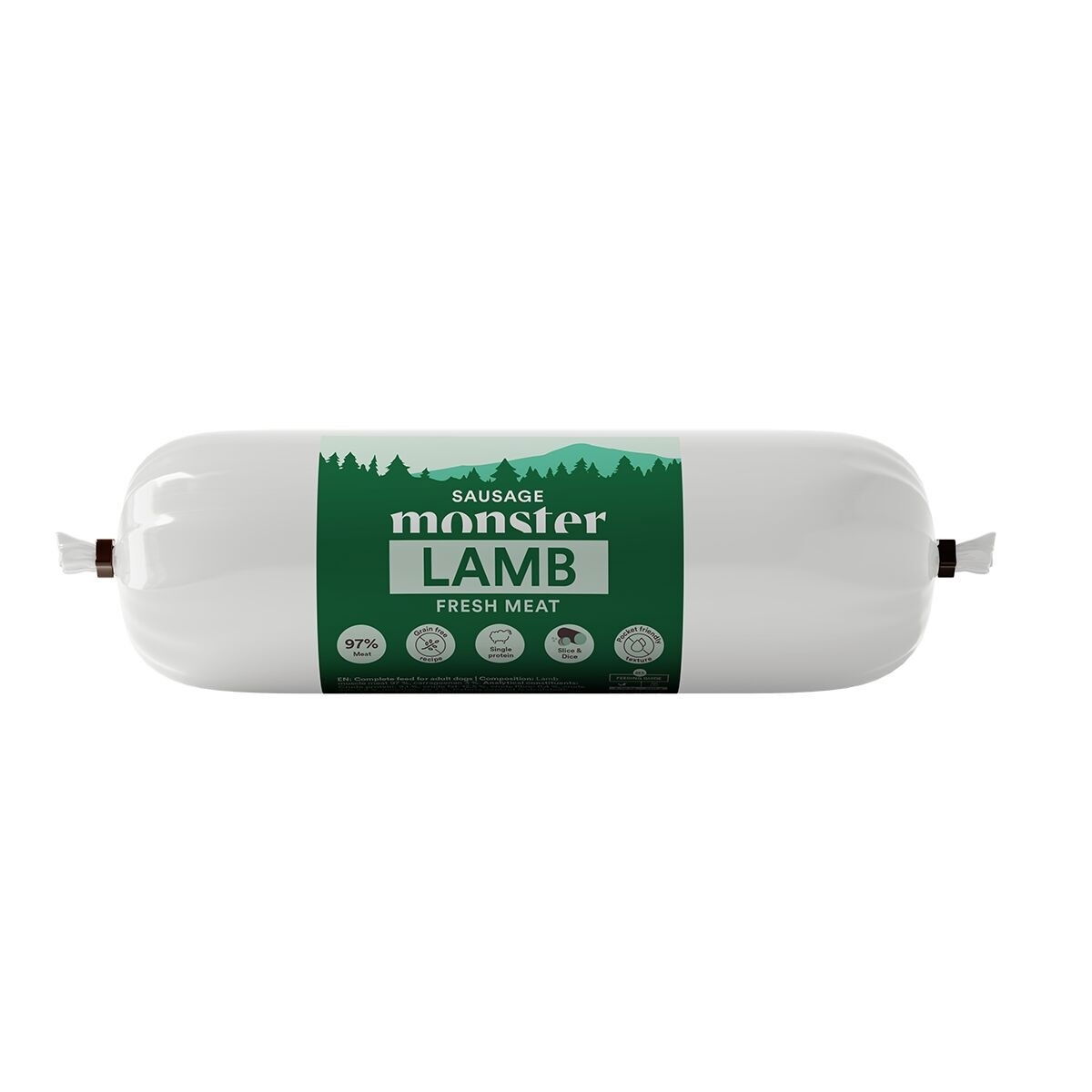 Monster Dog Sausage Lamb 400g