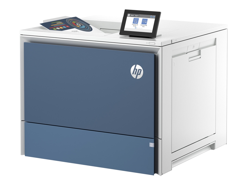 HP Color LaserJet Enterprise 6701dn, 1200 dpi färglaser, 63/63 ppm, duplex, display, AirPrint, USB/LAN