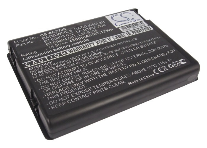Batteri till Laptop, Bärbar dator för Acer TravelMate 2200, TravelMat 2700, bild 4