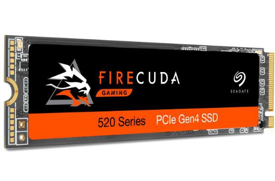2 TB Seagate FireCuda 520 SSD, M.2 2280 NVMe PCIe Gen.4, bild 3